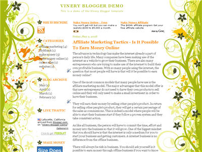Vinery WordPress theme thumbnail