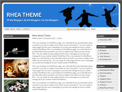 Rhea WordPress theme thumbnail