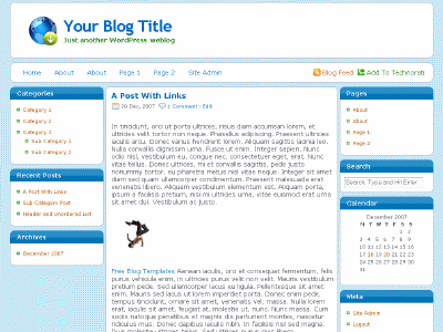 Tigopedia Reloaded WordPress theme thumbnail
