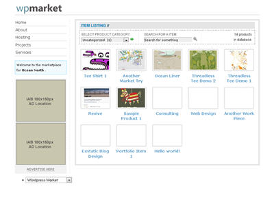 Market WordPress theme thumbnail