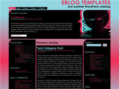 Colors Game WordPress theme thumbnail