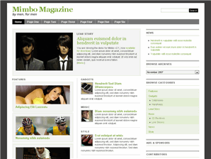 mimbo wordpress theme