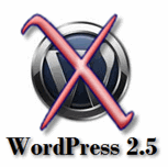 wordpress 2.5 cool logo